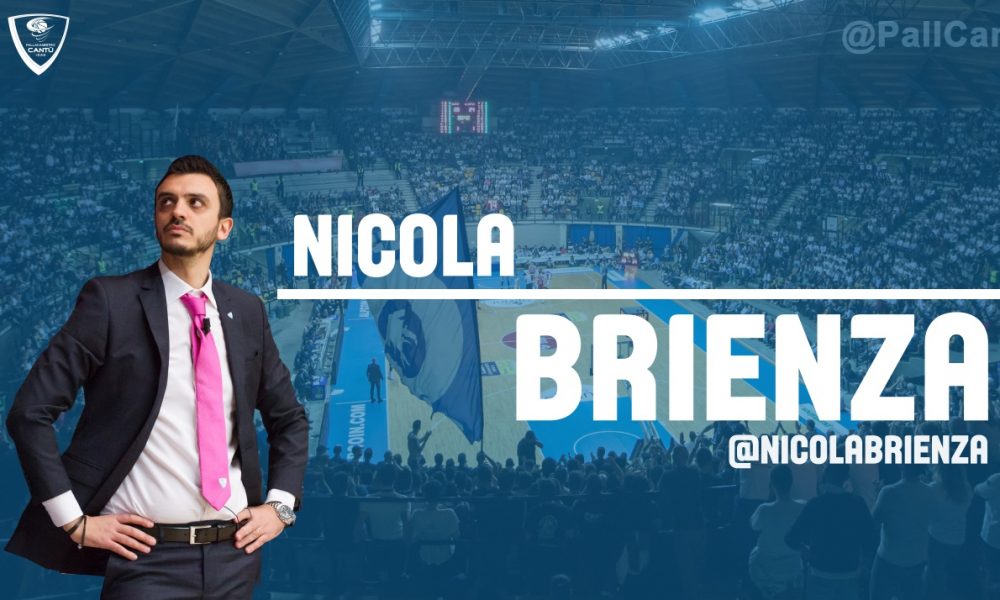 Basket, Nicola Brienza torna nello staff tecnico di Cantù