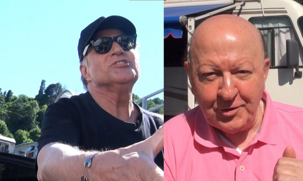 VIDEO – Boldi e De Sica sul Lario: le riprese di “Amici come prima”