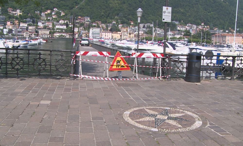 Pavimento sollevato: diga foranea di Como chiusa per quattro giorni