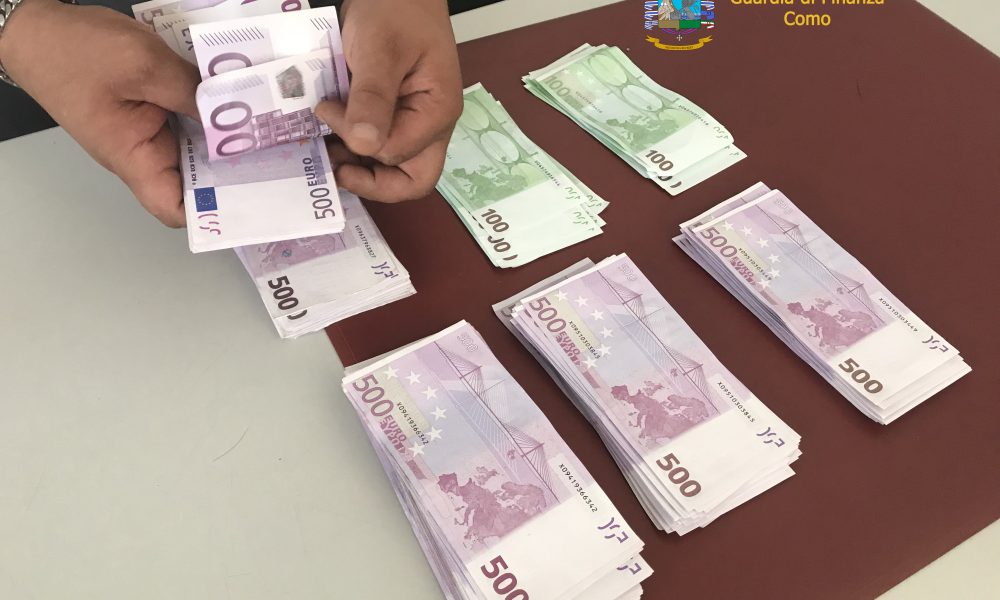 Valico di Brogeda, la guardia di finanza scopre oltre 250mila euro trasportati illecitamente