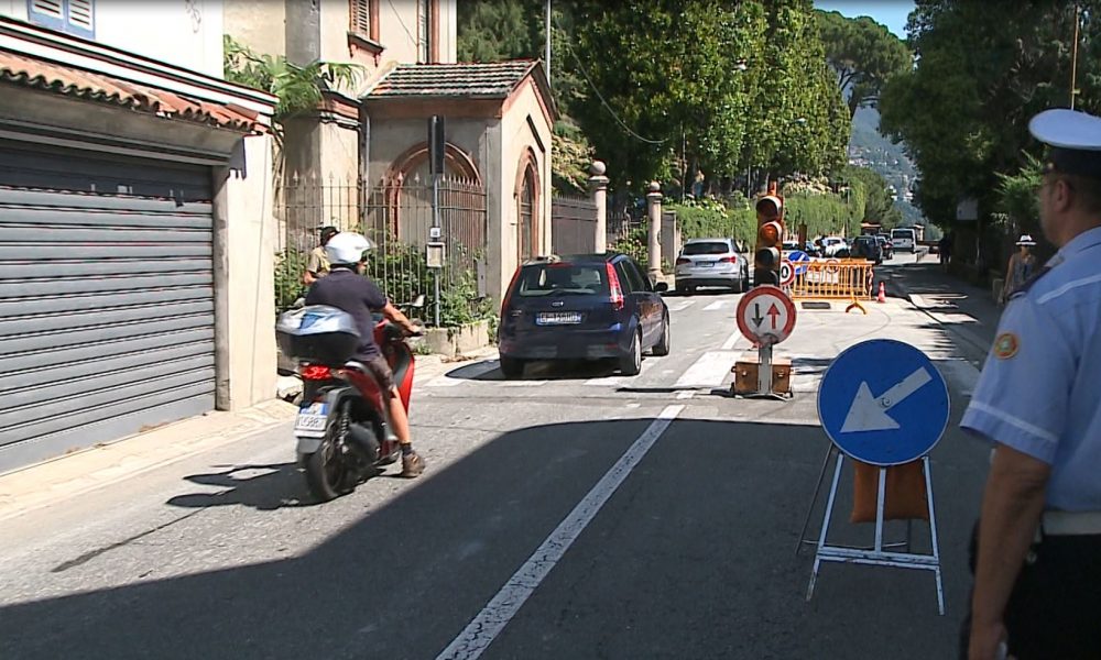 Un’estate di lavori a Como, senso unico alternato in via per Cernobbio per un mese