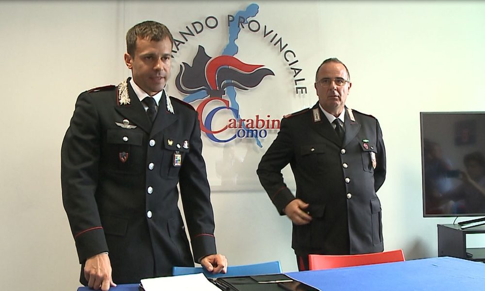 Spaccio a Porlezza, otto arresti. Operazione dei carabinieri tra le province di Como e Potenza