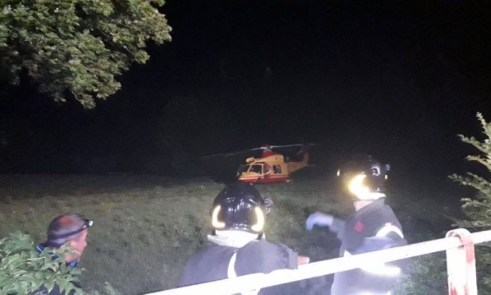 Manovre notturne speciali, primo intervento per l’Elisoccorso di Como