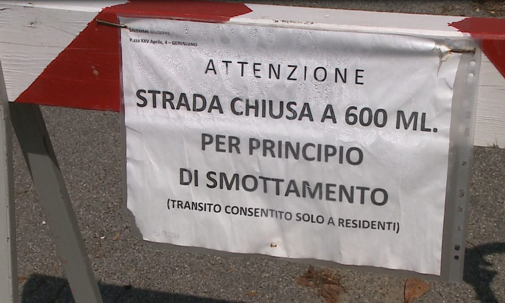 Como, al via i lavori in Valfresca. Danni maltempo, senso unico alternato in via per Civiglio