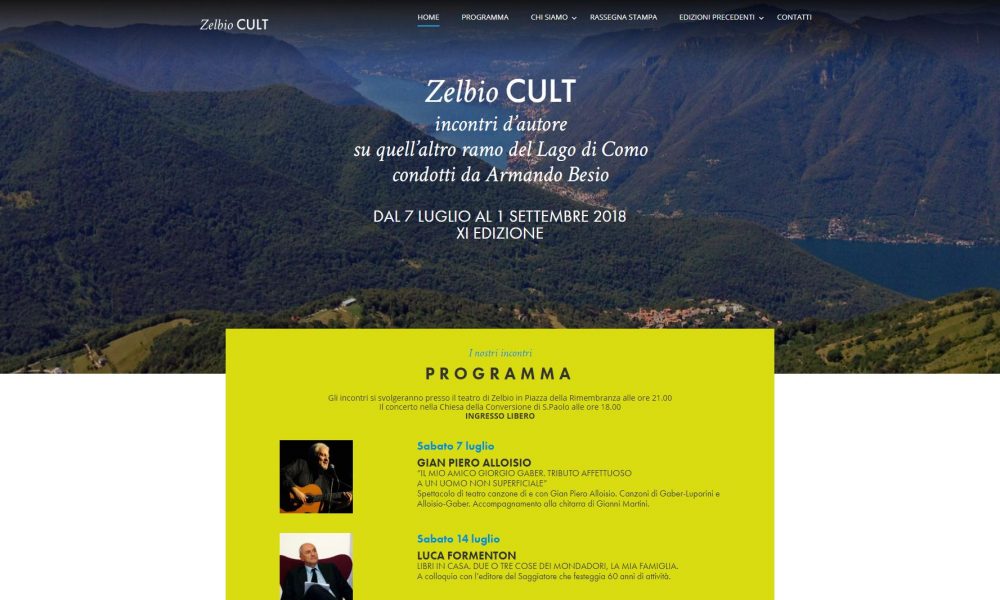 Zelbio Cult e Sagra dei Sapori, cultura e gastronomia nel weekend