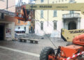 Riprese Netflix Piazza Medaglie d'Oro - Allestimento