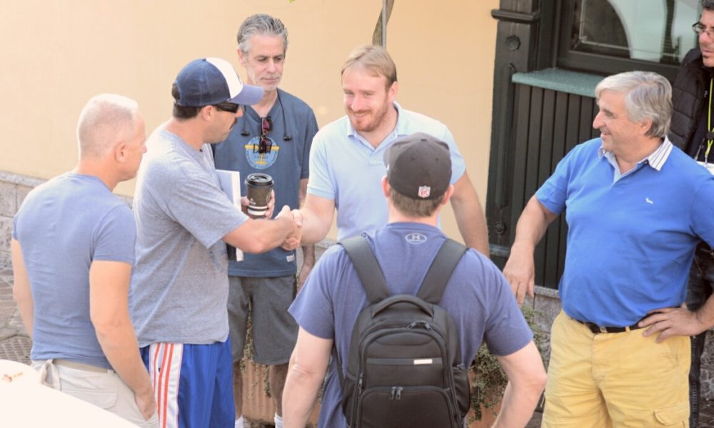 Argegno, ultimo giorno di riprese per Murder Mystery