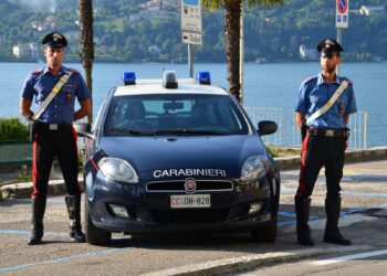 Carabinieri Menaggio. Furto supermercato