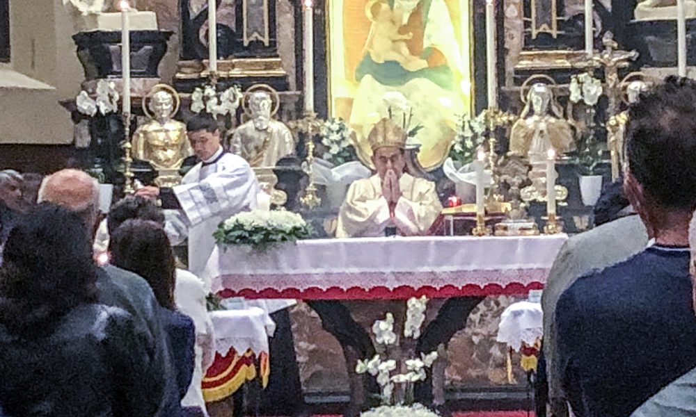 Fiera Secolare di Alzate Brianza, l’alba di preghiera con l’arcivescovo di Milano Delpini