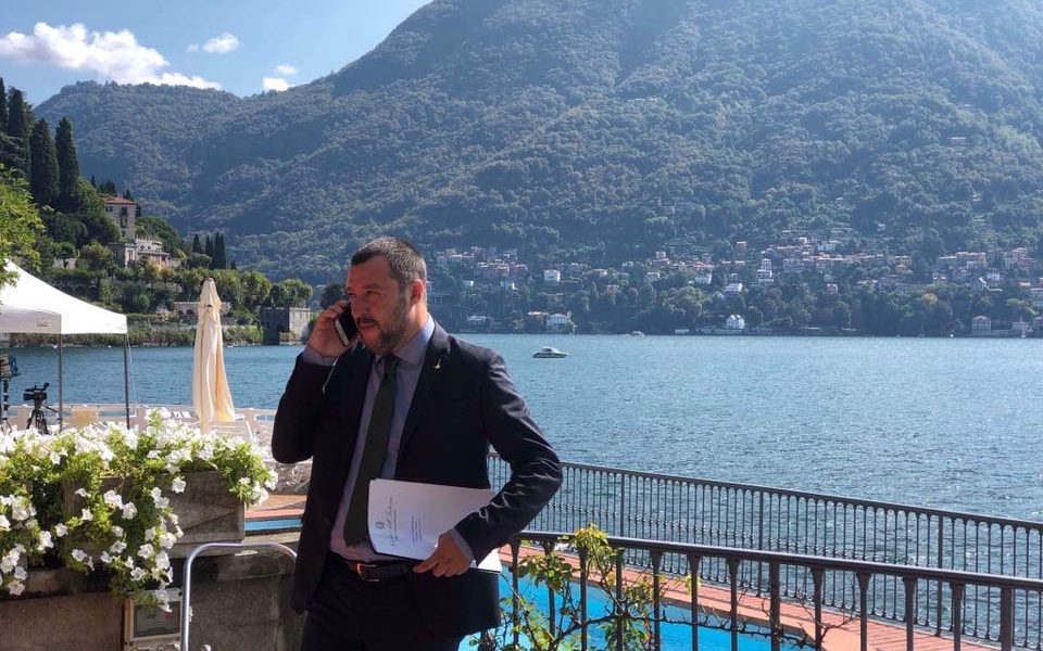 VIDEO – Salvini a Cernobbio: “Immigrazione qualificata e controllata è un valore aggiunto”