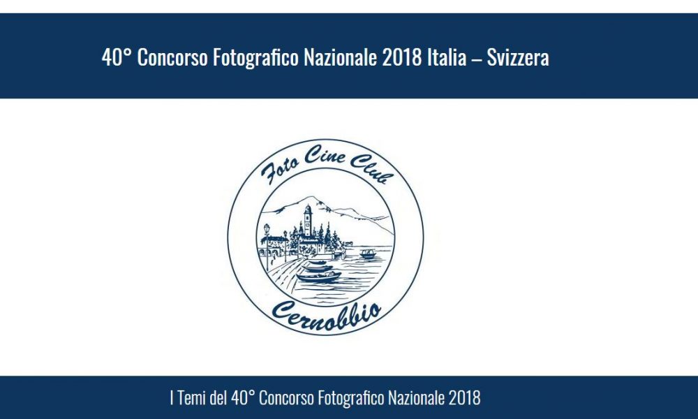 Foto Cine Club Cernobbio, il concorso nazionale compie 40 anni, pubblicato il bando