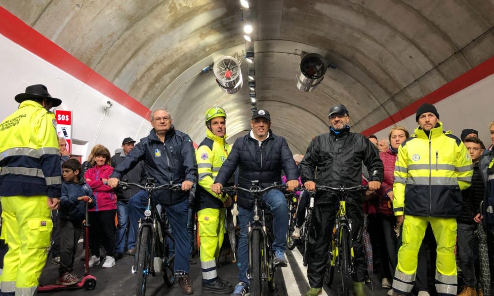 Tra ieri e oggi, due giorni di inaugurazione della nuova tangenziale di Morbegno