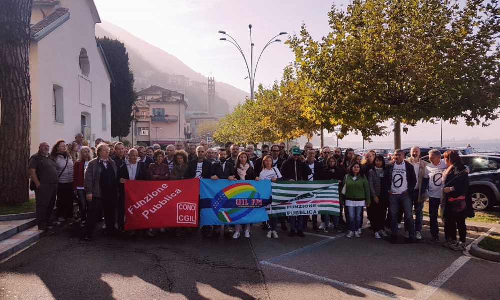 Campione d’Italia, sciopero in Comune, adesione in massa del personale