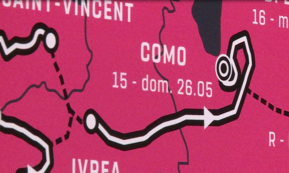 Il Lario si prepara ad accogliere il Giro. Il percorso sulle strade della provincia