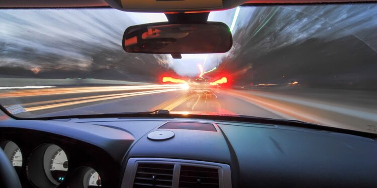 Traveling Speed Of Light Driving Speed Motion Fast