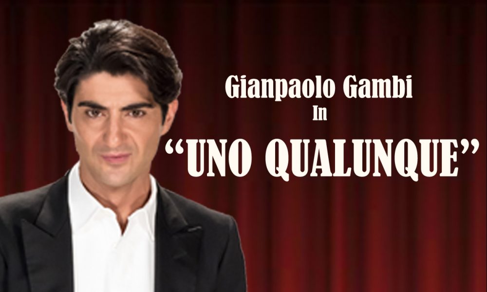 Domani al Teatro San Babila “Uno qualunque”, il monologo di Gianpaolo Gambi