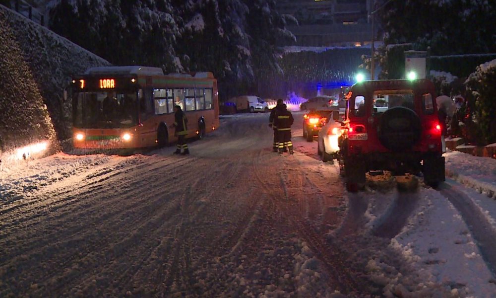 Neve, tir e autobus ASF senza catene. In settimana saranno recapitate almeno trenta multe