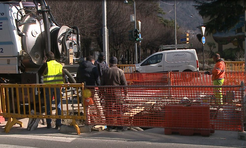 Como, lavori in via Recchi. Domani cantiere chiuso per la partita al Sinigaglia