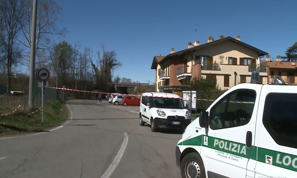 Carimate, duecento residenti isolati in via dei Giovi