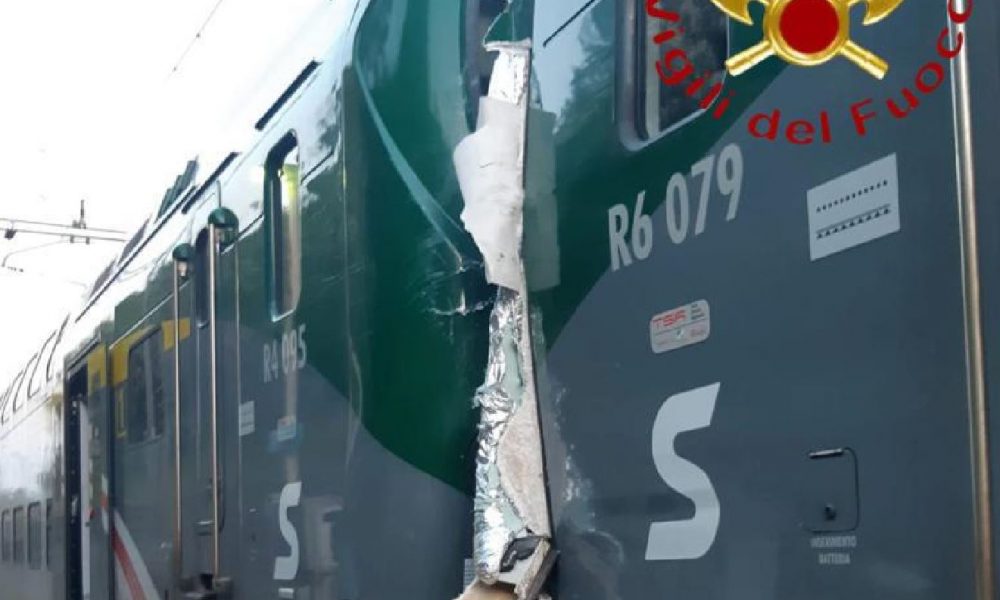 Incidente ferroviario a Inverigo, scontro fra treni. 50 persone soccorse, 7 trasportate in ospedale