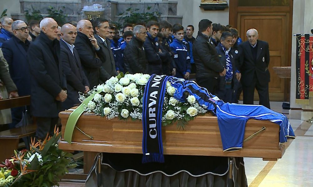 “Arrivederci e grazie mister”. Il commosso saluto a Mino Favini