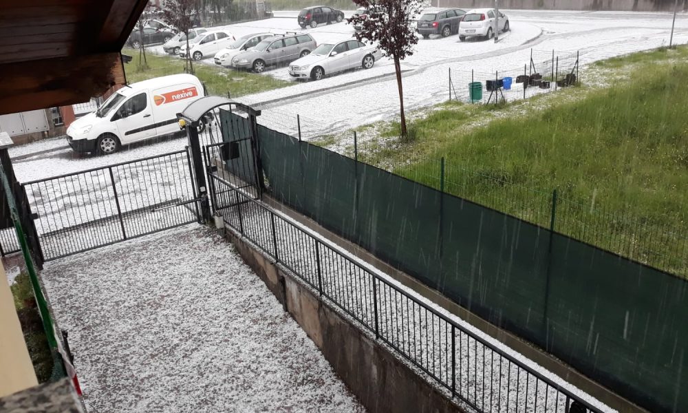 Maltempo, temporali e violente grandinate nel Comasco