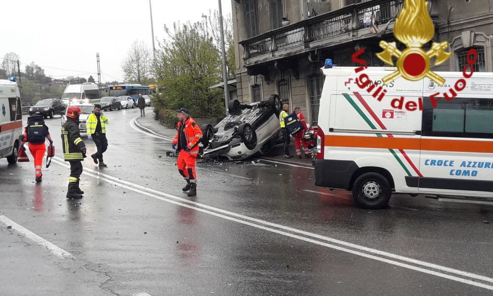 Schianto in Napoleona, due feriti gravi in ospedale