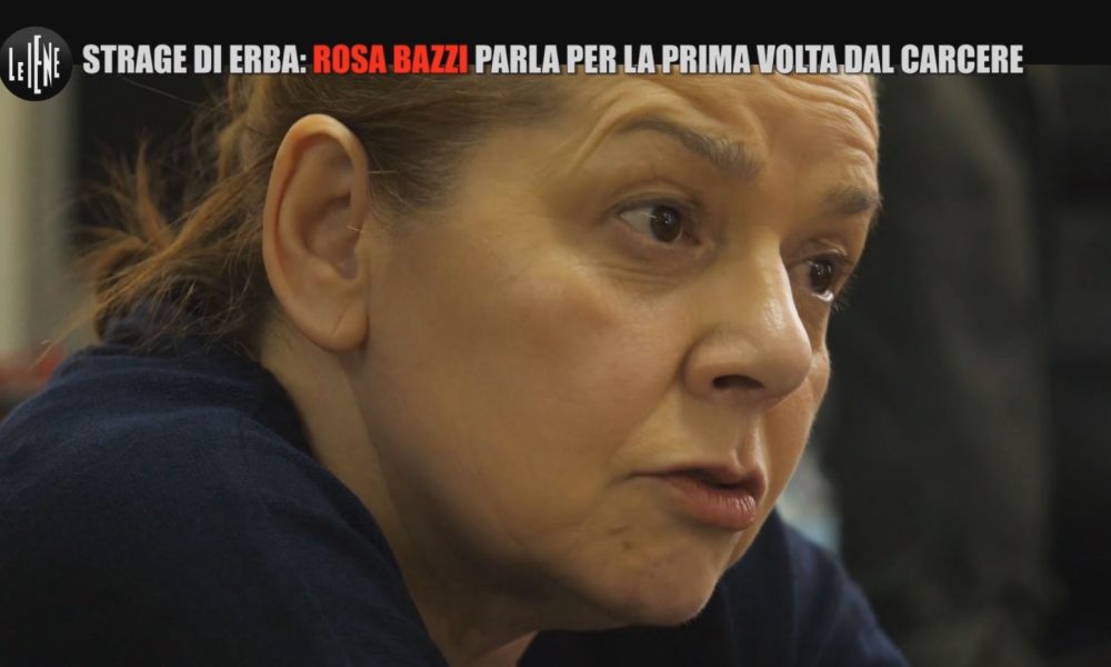Strage di Erba, Rosa Bazzi intervistata da Le Iene: “Pago le mie confessioni”