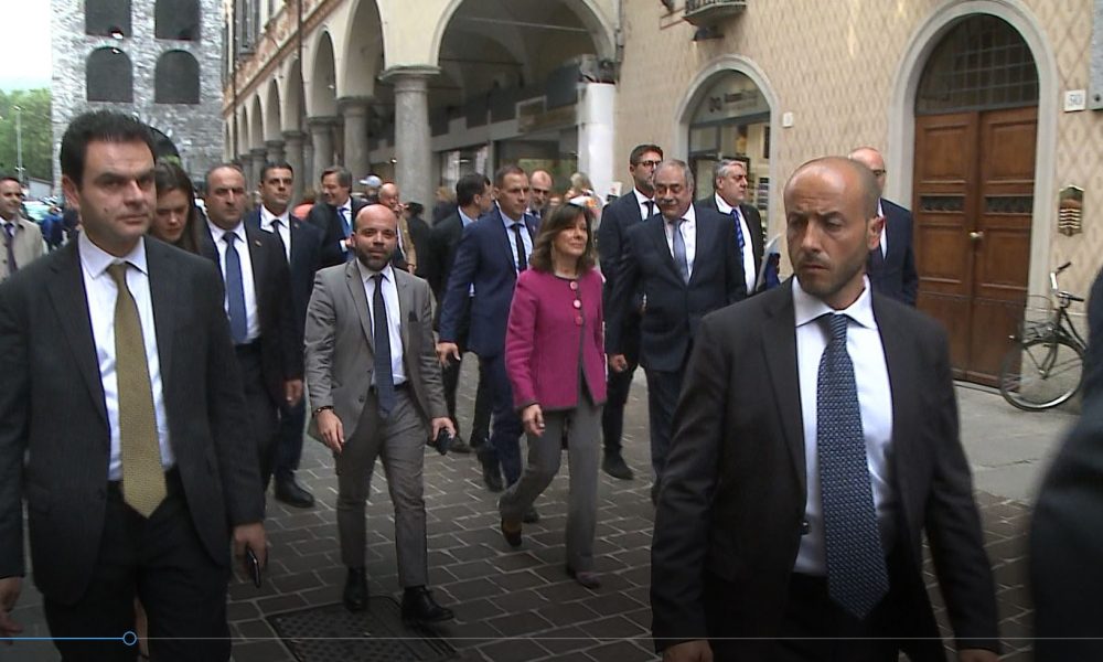 Il presidente del Senato Casellati in visita sul Lario: “Como è la dimostrazione del saper fare”