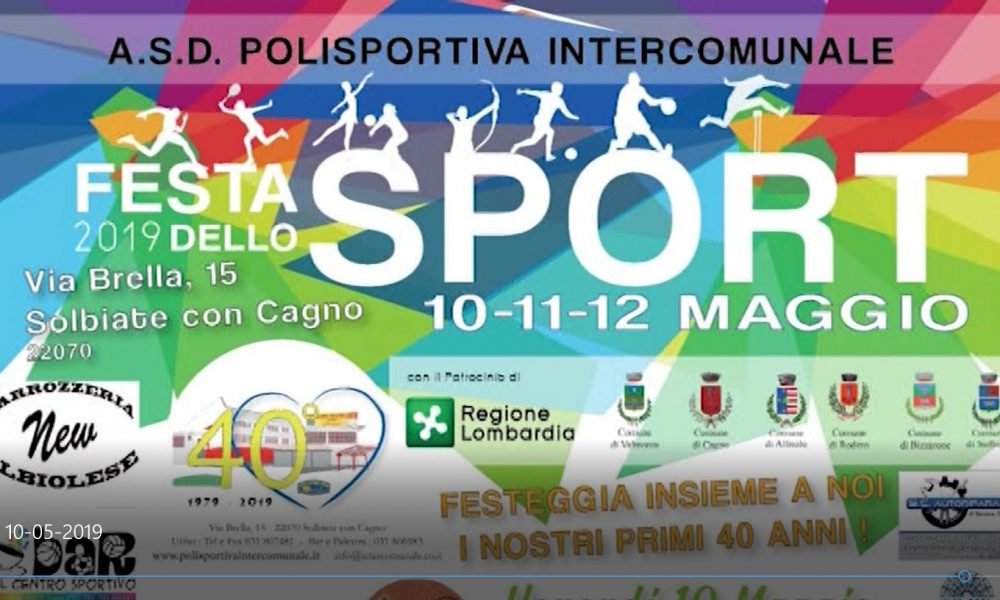 La polisportiva di Cagno compie 40 anni. Giocatori della Juventus fan d’eccezione