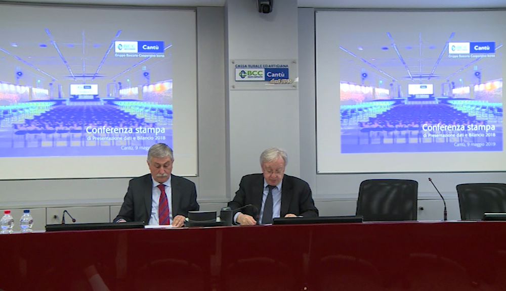 Cassa Rurale e Artigiana di Cantù, i risultati del 2018: utile netto vicino ai 9 milioni di euro