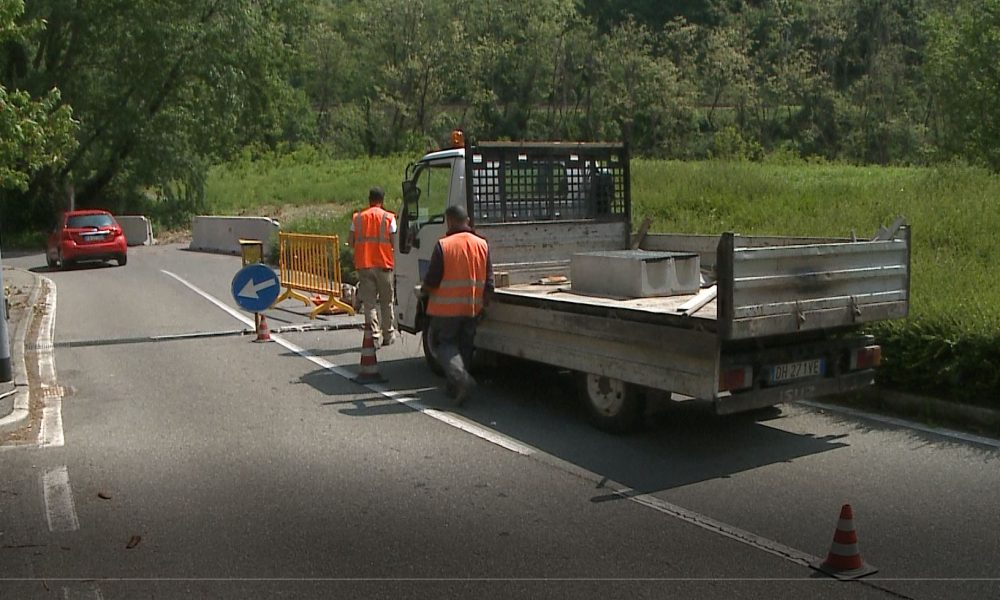Como, viale Battisti, disagi per un cantiere per la rottura di un tubo del gas
