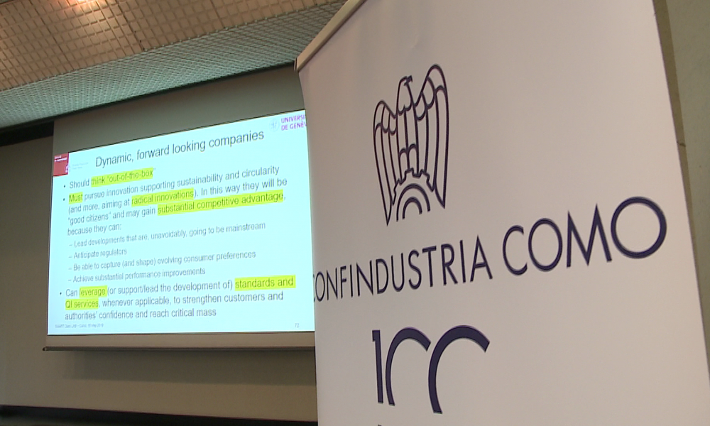Economia circolare, convegno in Confindustria Como. Il futuro delle aziende passa dalla sostenibilità