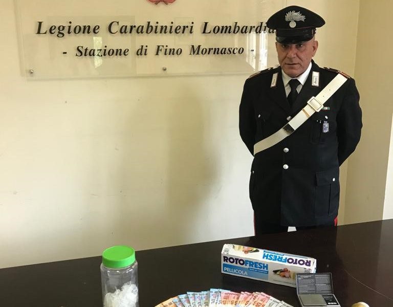Fino Mornasco, smantellato un bivacco dello spaccio