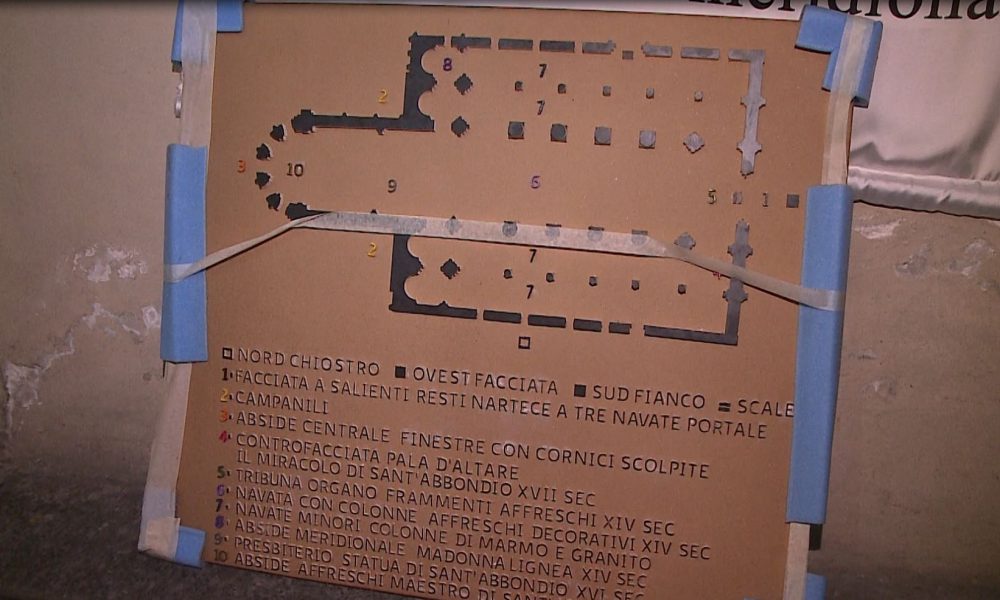 Monumenti Aperti, il progetto di Iubilantes. Nuova mappa tattile per la basilica di Sant’Abbondio