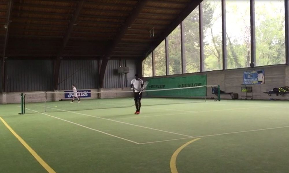 Dal calcio al tennis, Clarence Seedorf in gara in un torneo a Lipomo