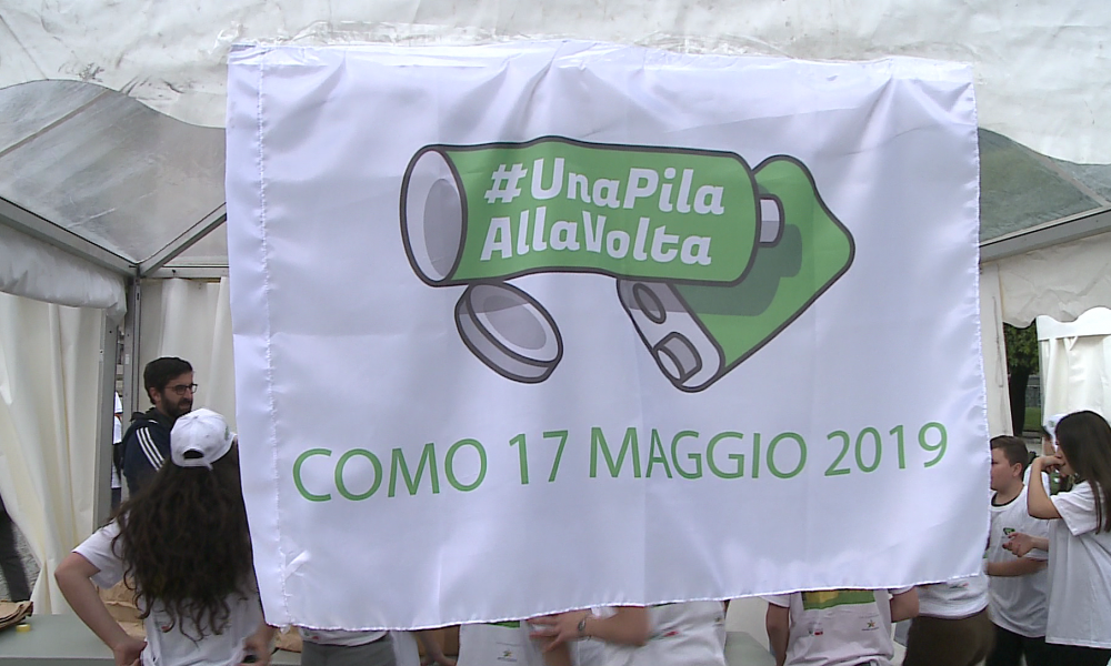 A Como il contest “Una pila alla volta”. Batterie usate, in città raccolte 4 tonnellate nel 2018