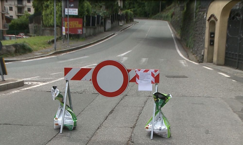 Como, lavori in via per San Fermo. Domani strada chiusa al traffico