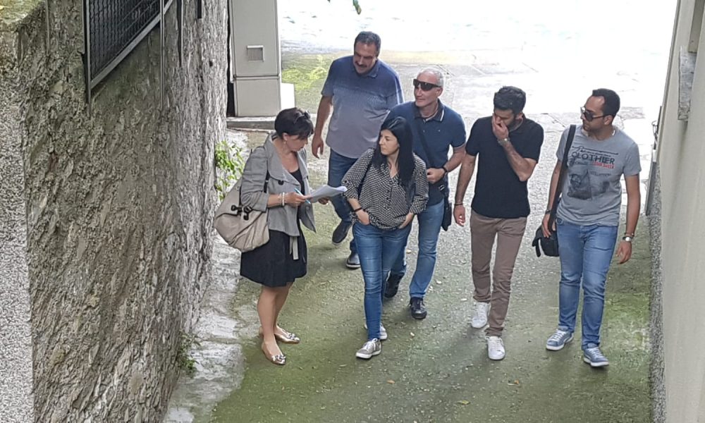 Laglio, sopralluogo della polizia intorno a Villa Oleandra