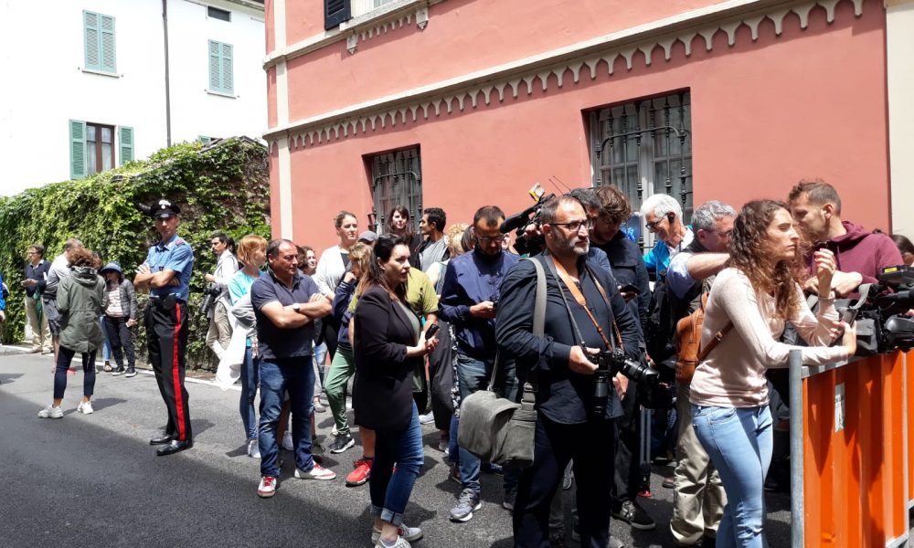 L’attesa è finita, Barack Obama è arrivato a Laglio