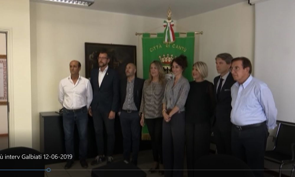 Cantù, presentata la nuova giunta. Il sindaco: “La Sicurezza resta alla Lega come vuole Salvini”