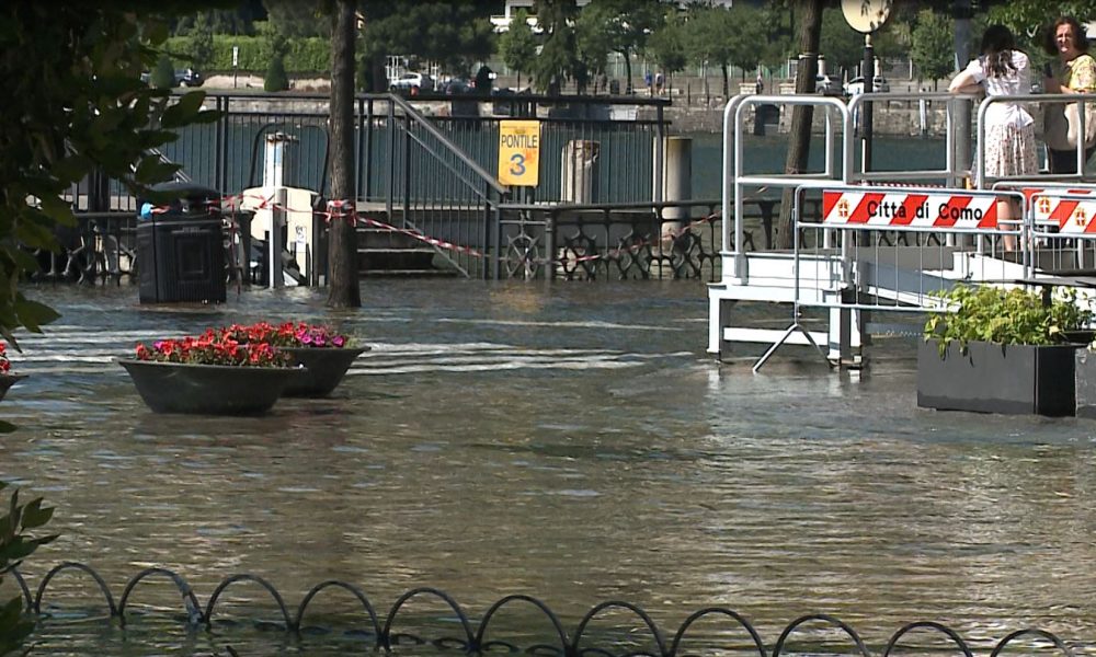 Esondazione del lago di Como, caos traffico. Si riaccende il dibattito sull’utilità delle paratie