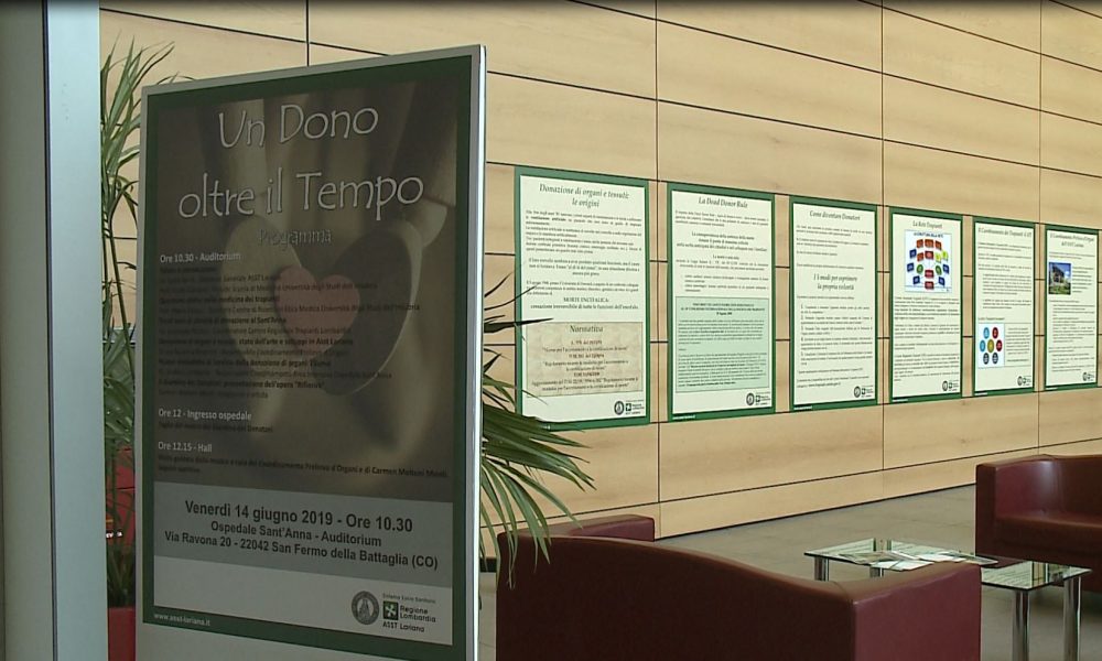 Prelievo di organi, al Sant’Anna 238 donatori in 46 anni
