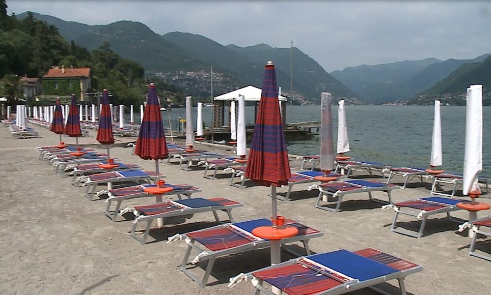 Villa Olmo, dopo oltre un anno riapre il lido cittadino in riva al lago