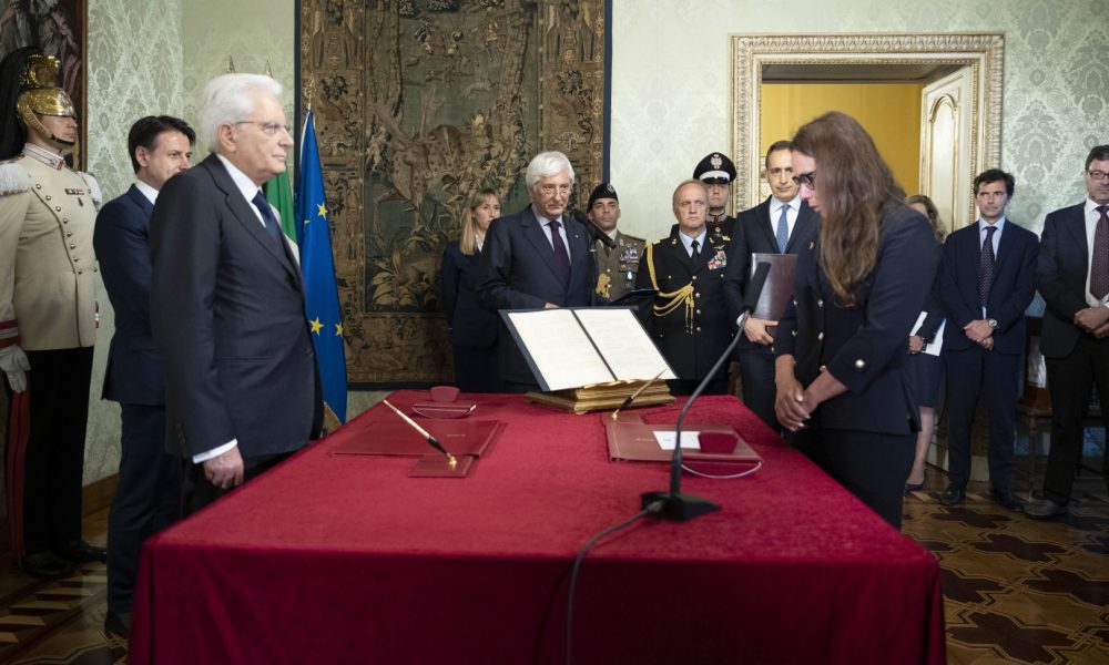 Alessandra Locatelli nominata ministro della Famiglia, ha giurato al Quirinale
