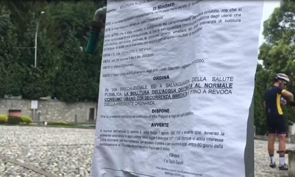 Comune di Magreglio, fontanelle chiuse e obbligo di bollire l’acqua