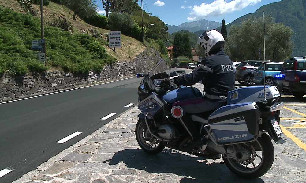 Tremezzina, intervento della polizia per scortare un bimbo ferito in ospedale