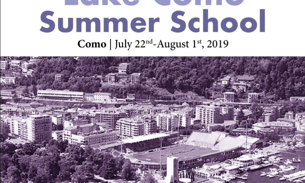 Lake Como Summer School, al via da oggi la prima edizione