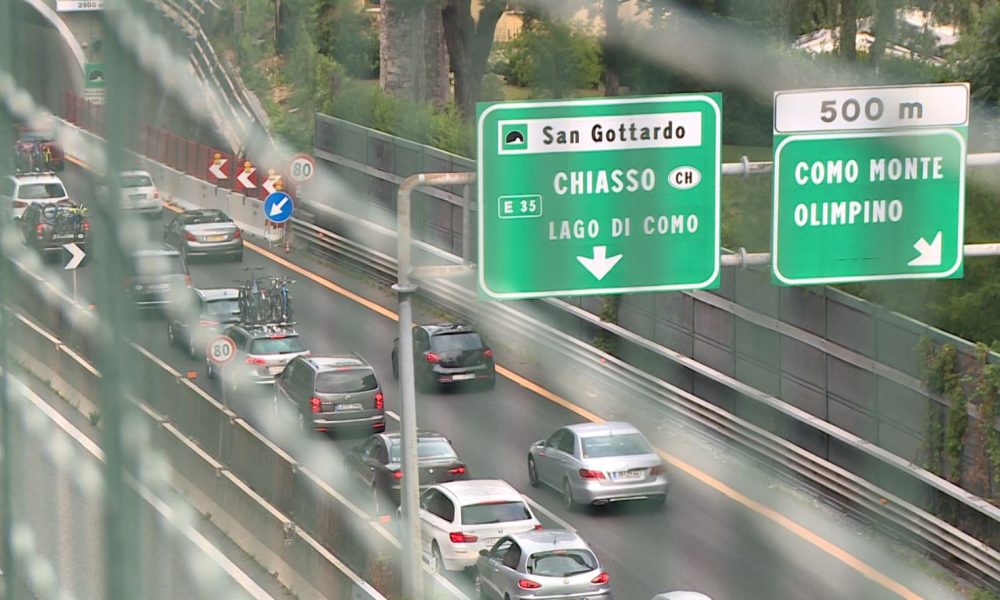 Lavori sull’autostrada A9 Lainate-Como-Chiasso, da domani nuove chiusure notturne