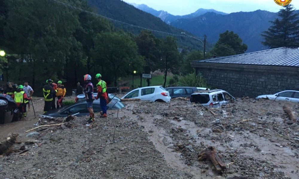Maltempo nel Lecchese: esondazioni e frane in diversi comuni